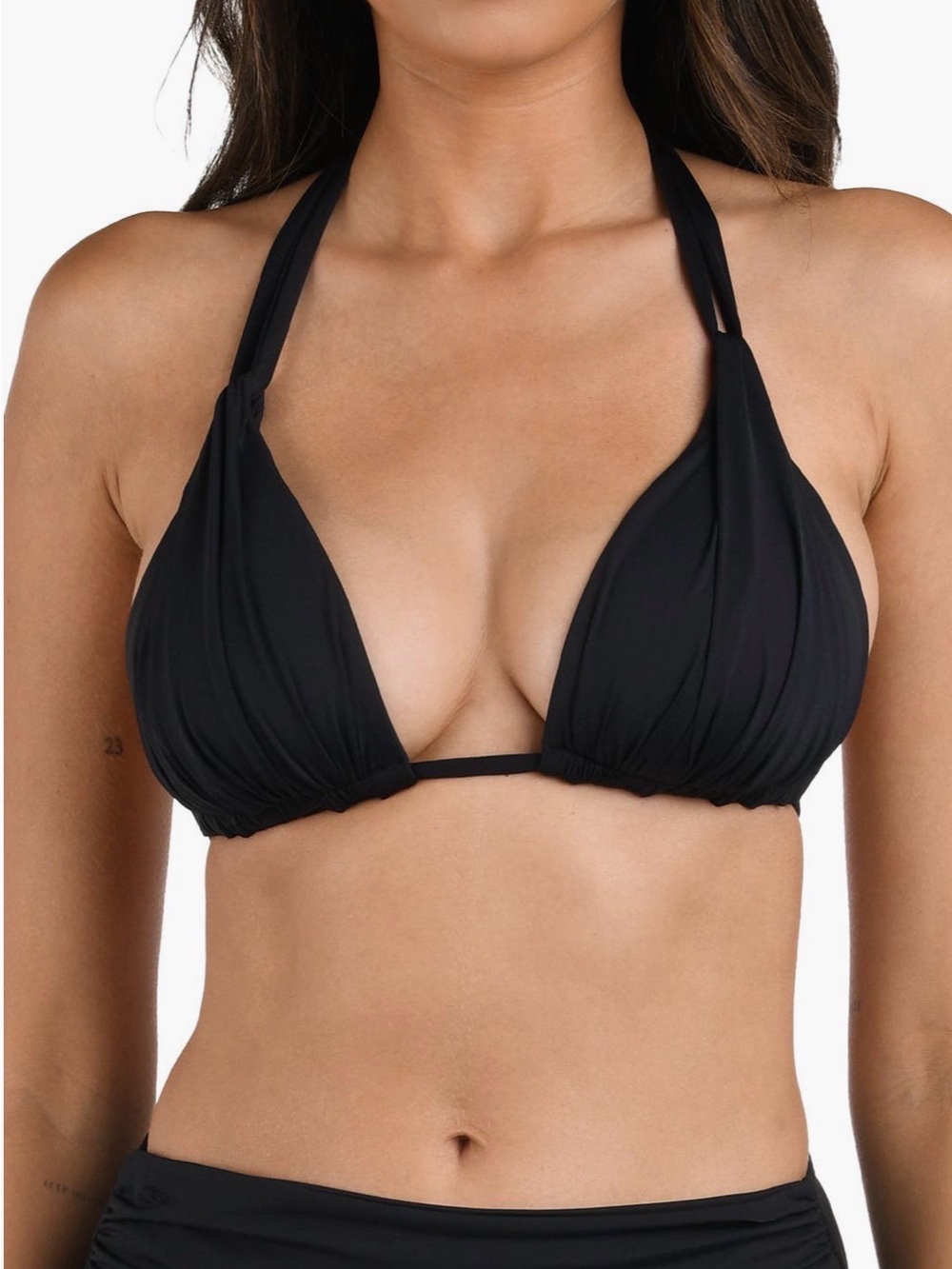 La Blanca Island Goddess Halter Bikini Top